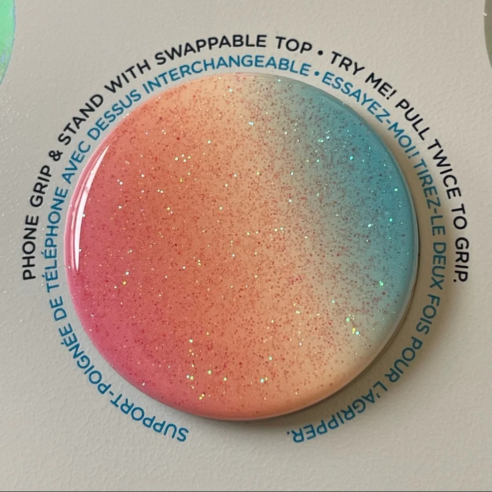 Popsocket - Glitter Pastel Morning Haze (PREMIUM)
